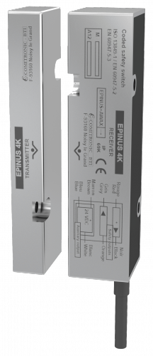 EPINUS 4K - Sicherheitsschalter mit integrierter magnetischer Haltekraft von 4 Kg