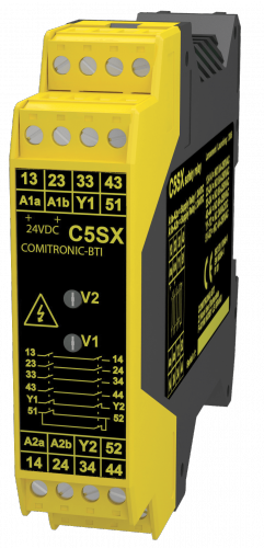 C4SX et C5SX - Erweiterung von Sicherheitslinien